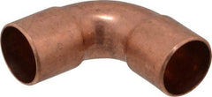Mueller Industries - 5/8" Wrot Copper Pipe 90° Elbow - C x C, Solder Joint - Benchmark Tooling