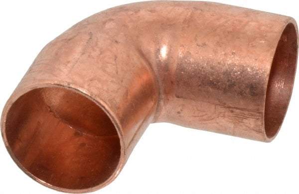 Mueller Industries - 1" Wrot Copper Pipe 90° Elbow - C x C, Solder Joint - Benchmark Tooling