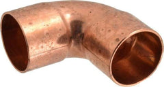 Mueller Industries - 1-1/4" Wrot Copper Pipe 90° Elbow - C x C, Solder Joint - Benchmark Tooling