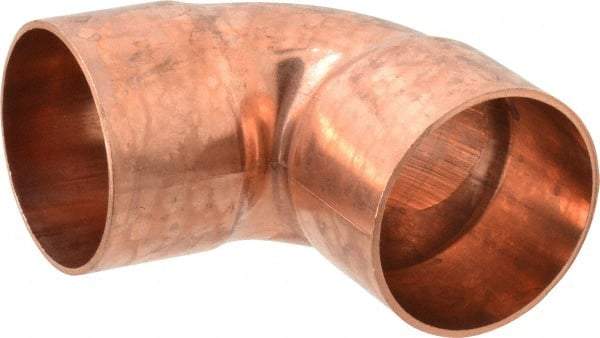 Mueller Industries - 2" Wrot Copper Pipe 90° Elbow - C x C, Solder Joint - Benchmark Tooling