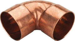 Mueller Industries - 4" Wrot Copper Pipe 90° Elbow - C x C, Solder Joint - Benchmark Tooling