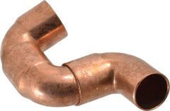 Mueller Industries - 3/4" Wrot Copper Pipe 90° Street Elbow - FTG x C, Solder Joint - Benchmark Tooling