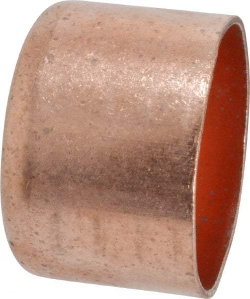 Mueller Industries - 2" Wrot Copper Pipe Tube Cap - C, Solder Joint - Benchmark Tooling