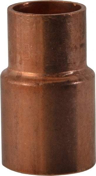 Mueller Industries - 3/4 x 1/2" Wrot Copper Pipe Reducer - FTG x C, Solder Joint - Benchmark Tooling