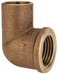 Mueller Industries - 1" Cast Copper Pipe 90° Elbow - C x F, Solder Joint - Benchmark Tooling