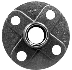 Mueller Industries - 4" Pipe, 9" OD, Cast Copper Companion Pipe Flange - 125 psi, C End Connection, 7-1/2" Across Bolt Hole Centers - Benchmark Tooling