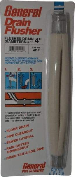 General Pipe Cleaners - Water-Pressure Flush Bags For Minimum Pipe Size: 3 (Inch) For Maximum Pipe Size: 4 (Inch) - Benchmark Tooling