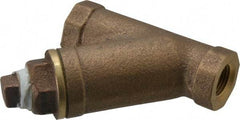 Legend Valve - 3/8" Pipe, FNPT Ends, Bronze Y-Strainer - 300 psi WOG Rating, 150 psi WSP Rating - Benchmark Tooling