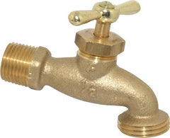 Legend Valve - 1/2 Inch Pipe, 125 psi WOG Rating, Brass Hose Bibb, Stop Valve - Benchmark Tooling