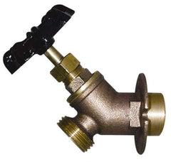 Legend Valve - 1/2" Pipe, Lead Free Brass Sillcock with Lockshield - Handwheel Handle, C Sweat x MGHT End Connections, 125 psi WOG Rating - Benchmark Tooling