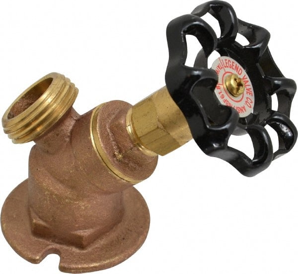 Legend Valve - 3/4" Pipe, Brass Sillcock with Lockshield - Benchmark Tooling