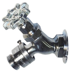 Legend Valve - 1/2" Pipe, Lead Free Brass Sillcock with Vacuum Breaker - Handwheel Handle, FNPT x MGHT End Connections, 125 psi WOG Rating - Benchmark Tooling