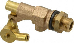 Legend Valve - 3/8" Pipe, Bronze, Mechanical Float Valve - 125 psi, MPT x Plain End Connections - Benchmark Tooling