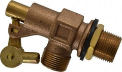 Legend Valve - 3/4" Pipe, Bronze, Mechanical Float Valve - 125 psi, MPT x MPT End Connections - Benchmark Tooling