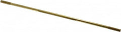 Legend Valve - 10" Long, 1/4-20 Thread, Float Valve Rod - Brass - Benchmark Tooling