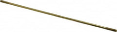 Legend Valve - 12" Long, 1/4-20 Thread, Float Valve Rod - Brass - Benchmark Tooling