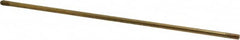 Legend Valve - 12" Long, 5/16-18 Thread, Float Valve Rod - Brass - Benchmark Tooling