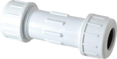 Legend Valve - 3/4" Pipe, PVC Compression Pipe Coupling - 150 psi WOG Rating - Benchmark Tooling