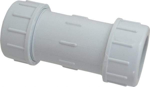 Legend Valve - 2" Pipe, PVC Compression Pipe Coupling - 150 psi WOG Rating - Benchmark Tooling