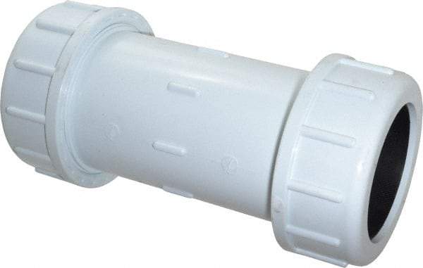 Legend Valve - 3" Pipe, PVC Compression Pipe Coupling - 150 psi WOG Rating - Benchmark Tooling