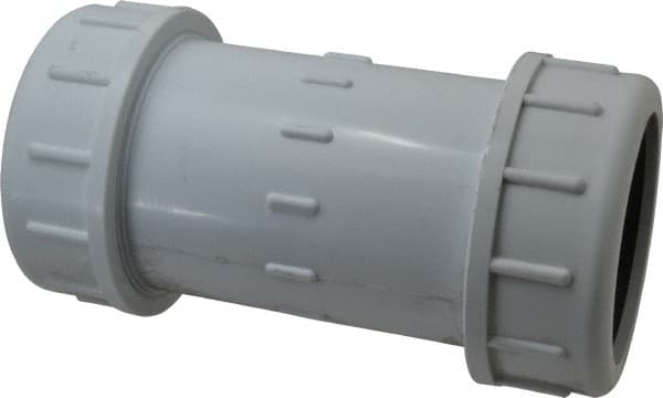 Legend Valve - 4" Pipe, PVC Compression Pipe Coupling - 150 psi WOG Rating - Benchmark Tooling