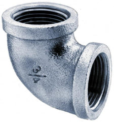Merit Brass - 4" Grade 304 Stainless Steel Pipe 90° Elbow - FNPT x FNPT End Connections, 150 psi - Benchmark Tooling