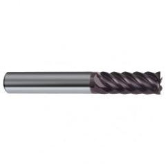 10mm Dia. - 72mm OAL - 6 FL 45 Helix Firex Carbide End Mill - Benchmark Tooling
