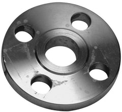 Merit Brass - 8" Pipe, 13-1/2" OD, Stainless Steel, Threaded Pipe Flange - 11-1/2" Across Bolt Hole Centers, 7/8" Bolt Hole, 150 psi, Grade 304 - Benchmark Tooling