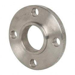 Value Collection - 2" Pipe, 6" OD, Stainless Steel, Slip On Pipe Flange - 4-3/4" Across Bolt Hole Centers, 3/4" Bolt Hole, 150 psi, Grades 316 & 316L - Benchmark Tooling