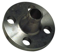 Merit Brass - 6" Pipe, 11" OD, Stainless Steel, Weld Neck Pipe Flange - 9-1/2" Across Bolt Hole Centers, 7/8" Bolt Hole, 150 psi, Grades 316 & 316L - Benchmark Tooling