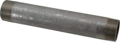 Merit Brass - Schedule 40, 1-1/2" Pipe x 10" Long, Grade 304/304L Stainless Steel Pipe Nipple - Welded & Threaded - Benchmark Tooling