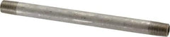 Merit Brass - Schedule 40, 1/8" Pipe x 5" Long, Grade 316/316L Stainless Steel Pipe Nipple - Welded & Threaded - Benchmark Tooling