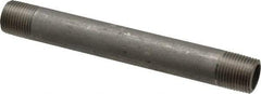 Merit Brass - Schedule 40, 3/8" Pipe x 5" Long, Grade 316/316L Stainless Steel Pipe Nipple - Welded & Threaded - Benchmark Tooling