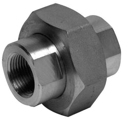 Value Collection - 1-1/2" Grade 304/304L Stainless Steel Pipe Union - FNPT x FNPT End Connections, 3,000 psi - Benchmark Tooling