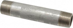 Merit Brass - Schedule 80, 3/4" Pipe x 5" Long, Grade 316/316L Stainless Steel Pipe Nipple - Seamless & Threaded - Benchmark Tooling