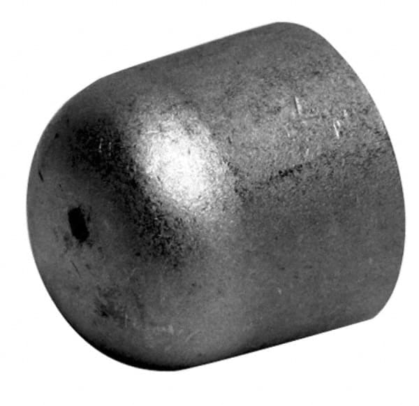 Merit Brass - 6" Grade 304L Stainless Steel Pipe End Cap - Butt Weld End Connections - Benchmark Tooling