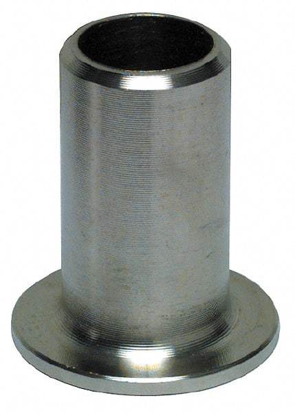 Merit Brass - 1" Grade 316L Stainless Steel Pipe Stub End - Butt Weld End Connections - Benchmark Tooling