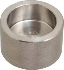 Merit Brass - 1" Grade 316 Stainless Steel Pipe End Cap - Socket Weld End Connections, 3,000 psi - Benchmark Tooling