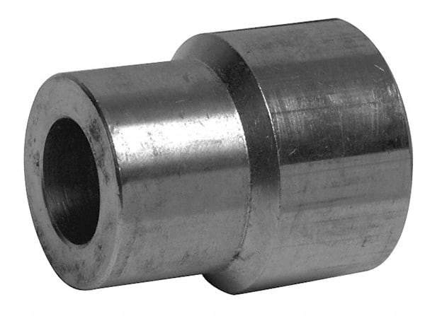 Merit Brass - 1/2 x 1/8" Grade 304 Stainless Steel Pipe Insert - Socket Weld x Socket Weld End Connections, 3,000 psi - Benchmark Tooling