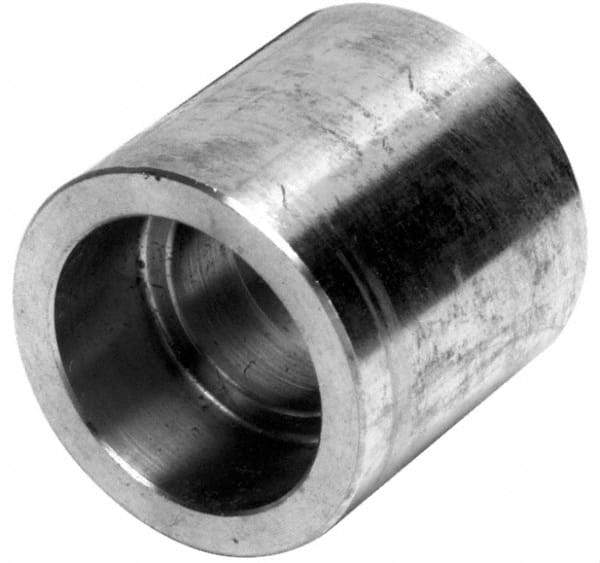 Merit Brass - 1-1/2" Grade 316 Stainless Steel Pipe Coupling - Socket Weld x Socket Weld End Connections, 3,000 psi - Benchmark Tooling