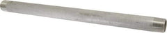 Merit Brass - Schedule 40, 1" Pipe x 18" Long, Grade 304/304L Stainless Steel Pipe Nipple - Welded & Threaded - Benchmark Tooling