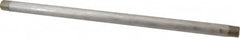 Merit Brass - Schedule 40, 1/2" Pipe x 18" Long, Grade 316/316L Stainless Steel Pipe Nipple - Welded & Threaded - Benchmark Tooling