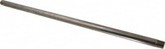 Merit Brass - Schedule 40, 1/2" Pipe x 24" Long, Grade 316/316L Stainless Steel Pipe Nipple - Welded & Threaded - Benchmark Tooling