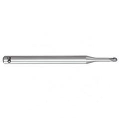 1/64 x 1/8 x 1/64 x 2-1/2 2Fl  Ball Carbide End Mill - WXL - Benchmark Tooling