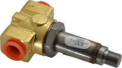 Parker - 1/4" Port, Brass Solenoid Valve - Closed, FKM Seal - Benchmark Tooling