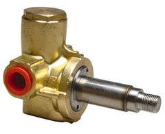 Parker - 1-1/2" Port, Brass Solenoid Valve - Closed, NBR Seal - Benchmark Tooling