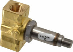 Parker - 3/8" Port, Brass Solenoid Valve - Closed, FKM Seal - Benchmark Tooling