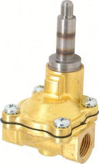 Parker - 1/2" Port, Brass Solenoid Valve - Open, NBR Seal - Benchmark Tooling
