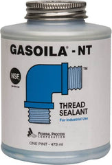 Federal Process - 1 Pt Brush Top Can Dark Blue Federal Gasoila-NT - 400°F Max Working Temp - Benchmark Tooling