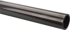 Made in USA - 3" Pipe, 60" Long PVC Unthreaded Plastic Pipe Nipple - 370 Max psi, 2.864" ID x 3-1/2" OD, Schedule 80, Gray - Benchmark Tooling